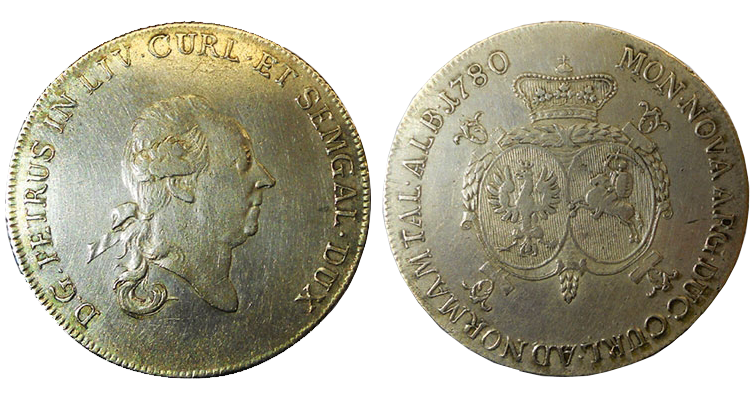 Attēls:Herzog Peter Biron 1780 taler.png