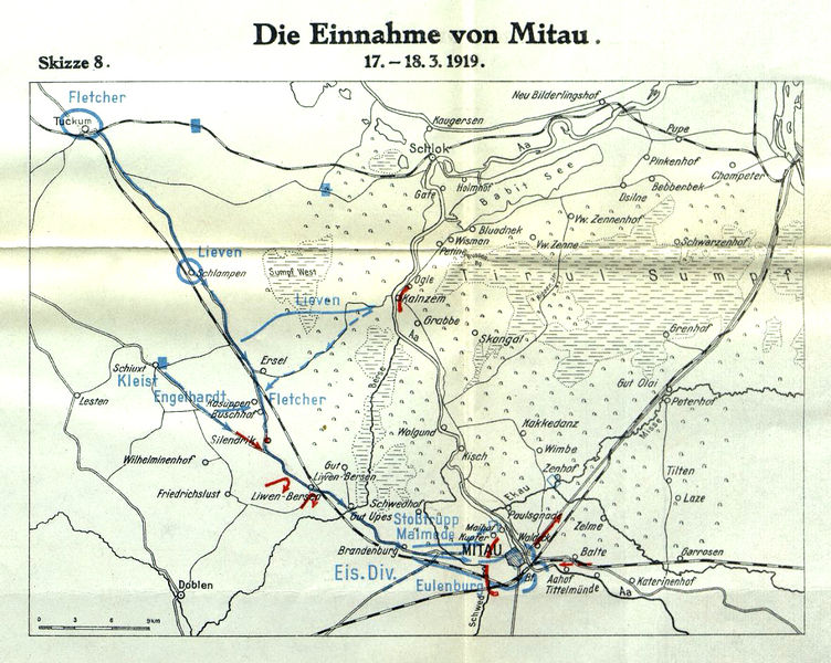 Attēls:Die Einahme von Mitau 17-18 03 1919.jpeg